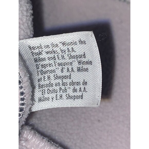 Disney Eeyore Women' s Grey Fleece Pullover Sweater Sweatshirt Size Medium - Picture 9 of 9